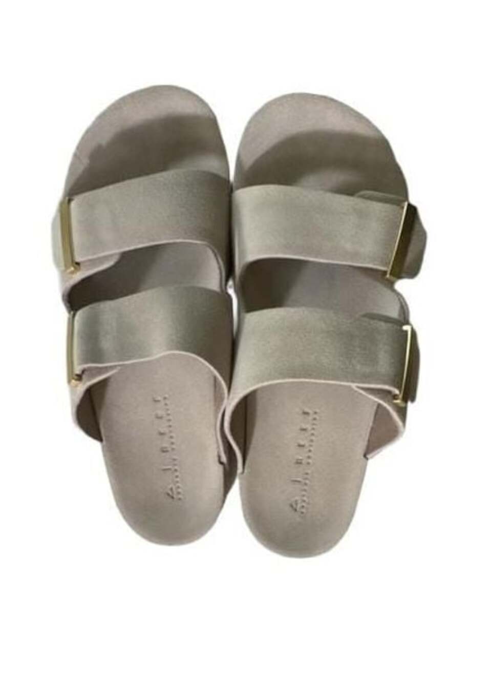 Reef Ojai Two-Bar Slide Sandals in Oat
